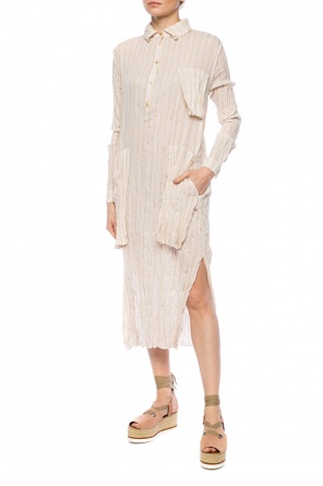Vertical-stripe shirt dress, zdjęcie 2 Vertical-stripe shirt dress od Loewe